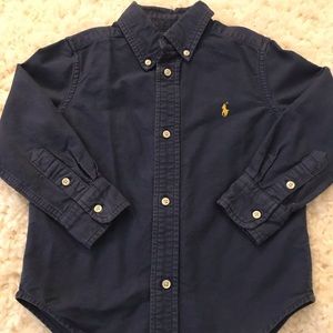Ralph Lauren 3t long sleeve dress shirt